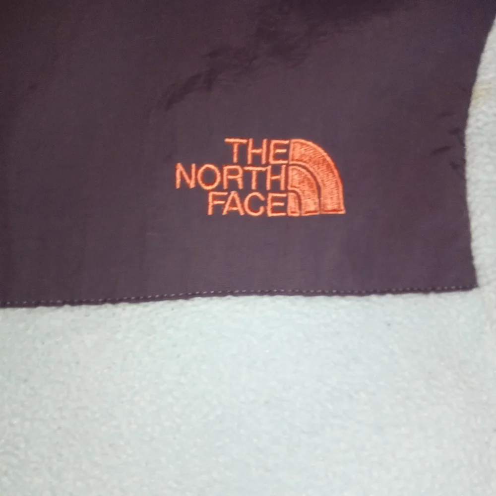 The North Face Denali Fleece Jacket - S - Frosty Blue / Stone / Peach - Picture 3 of 6